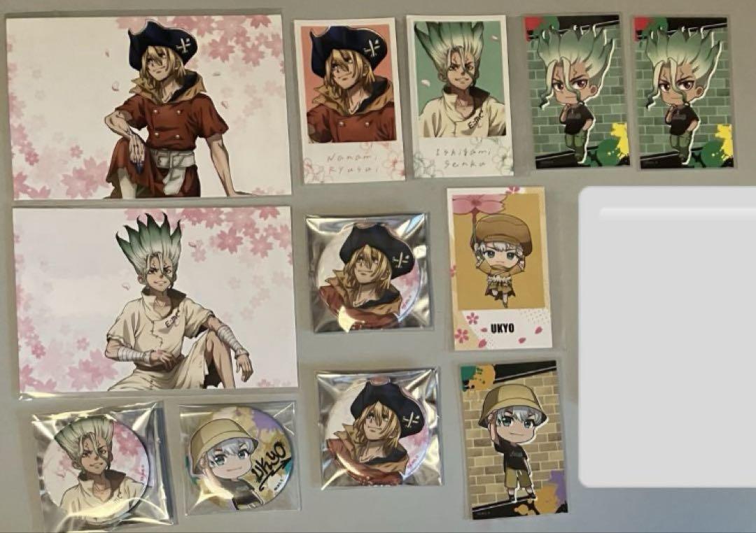 肌触りがいい バラ売り可能・匿名配送・送料込み】 Dr.STONE まとめ グッズ ピンズ・ピンバッジ・缶バッジ