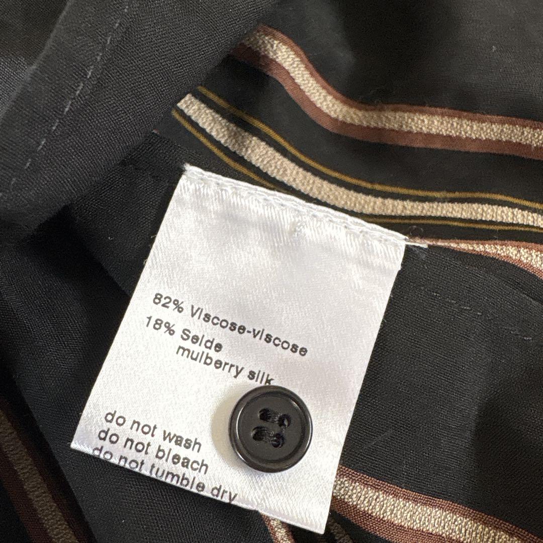 専用　AKRIS アクリス　シルクブレンド　ストライプ ワンピース