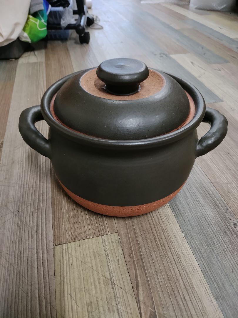 【未使用】廣川純 耐熱ごはん鍋 22.5cm