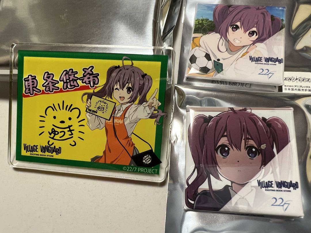 22/7 高辻麗 缶バッジセット ナナニジ 日永麗
