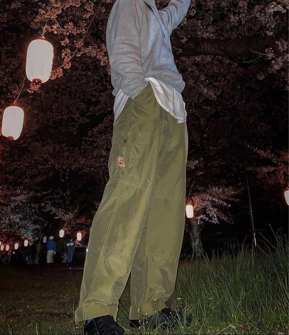 jack wolf skin ジャックウルフスキン ナイロン カーゴパンツ