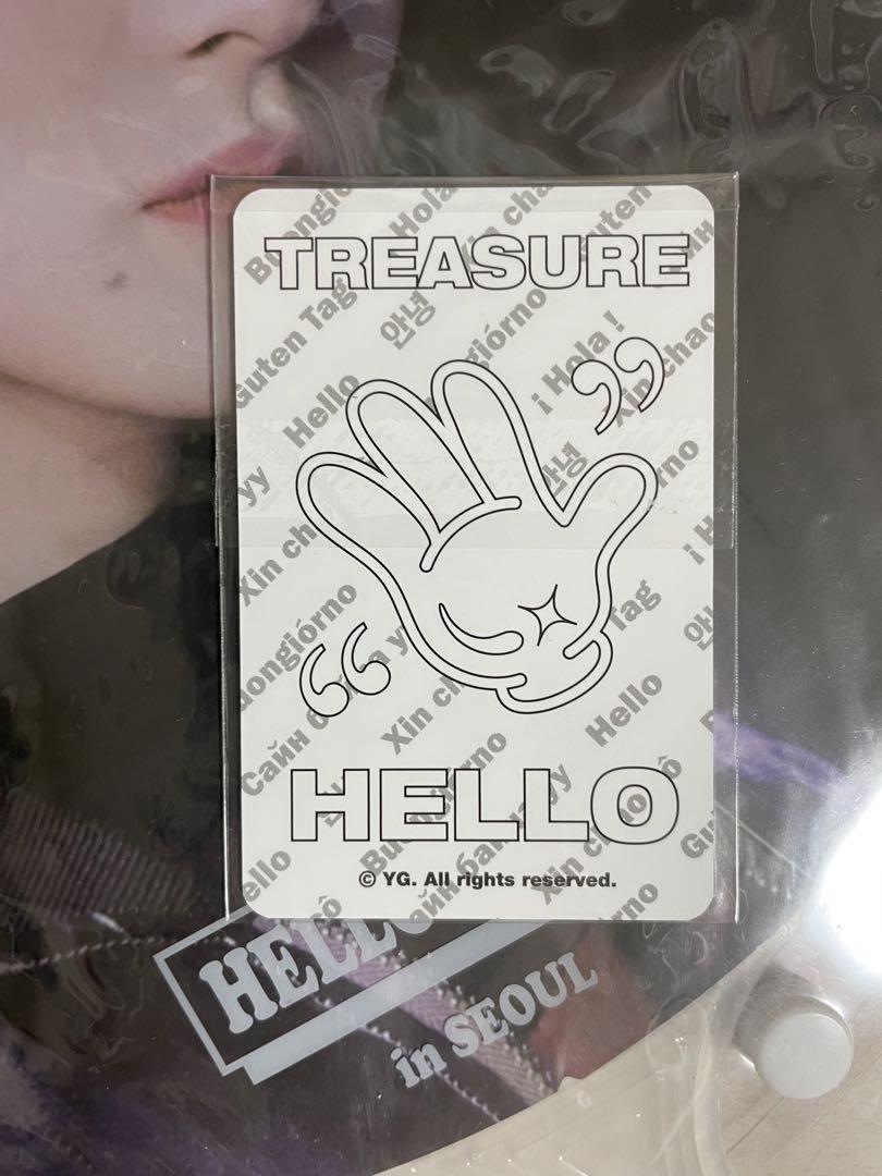 treasure ヨシ トレカ うちわ ソウルコン MD ピケット