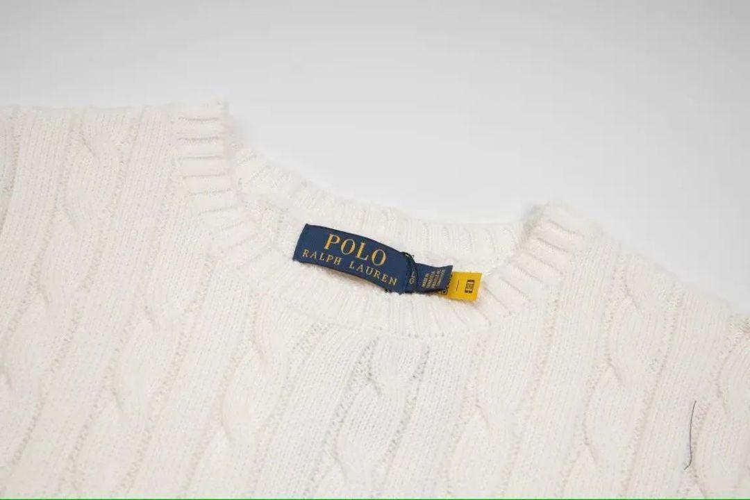 販売 中ファッション - POLOポロラルフローレン ケーブルニット
