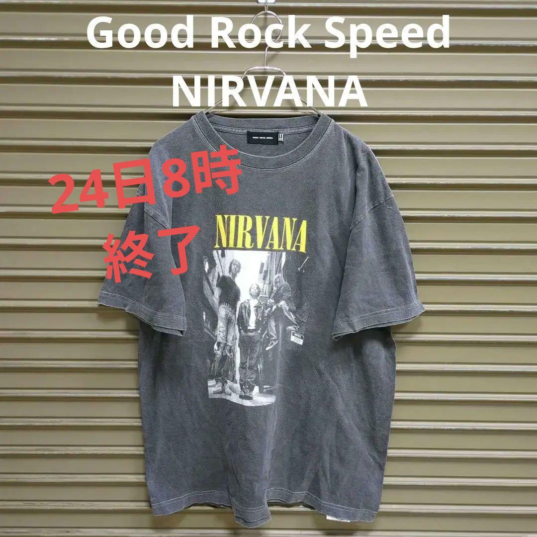 Good Rock Speed　NIRVANA　Tシャツ　レディースL