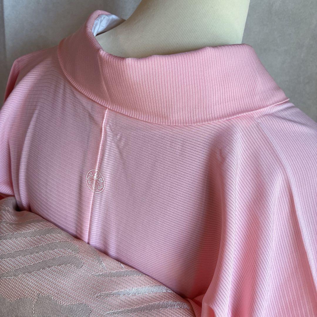 単衣　色無地　フルセット　夏着物　正絹　絽　紗　ピンク　千鳥　J9 単衣 色無地 フルセット 夏着物 正絹 絽 紗 ピンク 千鳥 J9