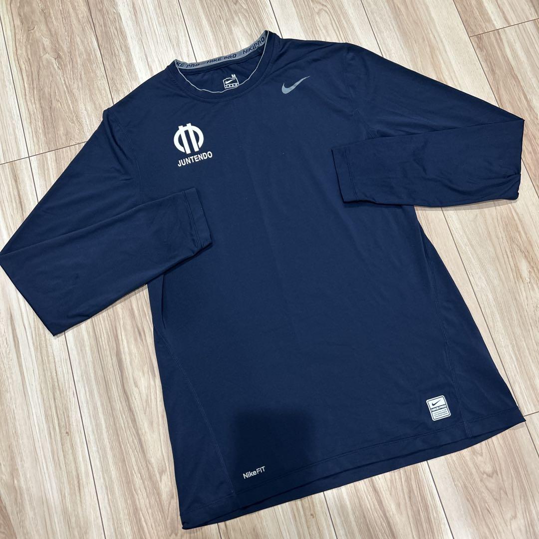 ⭐︎レア‼︎ Nike ナイキ 順天堂大学 サッカー 野球 アンダーシャツ 長袖