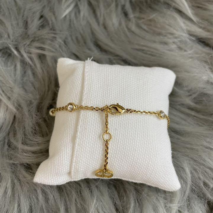 コレクショ︶ Dior CLAIR D LUNE ブレスレット メタルレジンパールクリスタル Ag8Xb-m64752112573 っていた