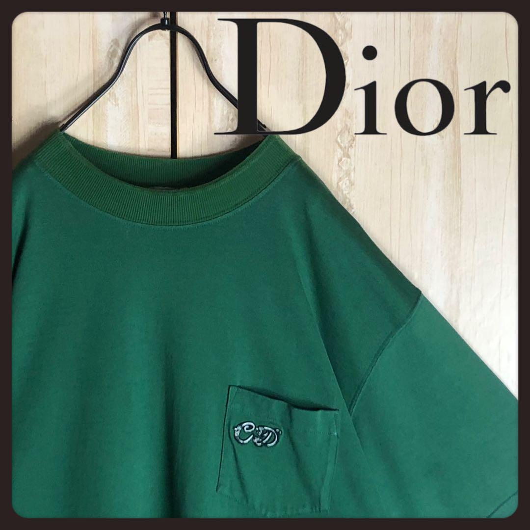 DIOR CDロゴ刺繍 クルーネック オーバーサイズ Tシャツ - メルカリ