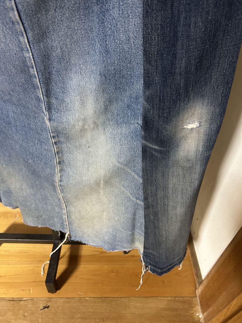 60s 70s levis 501 ビックE リメイクスカート - メルカリ