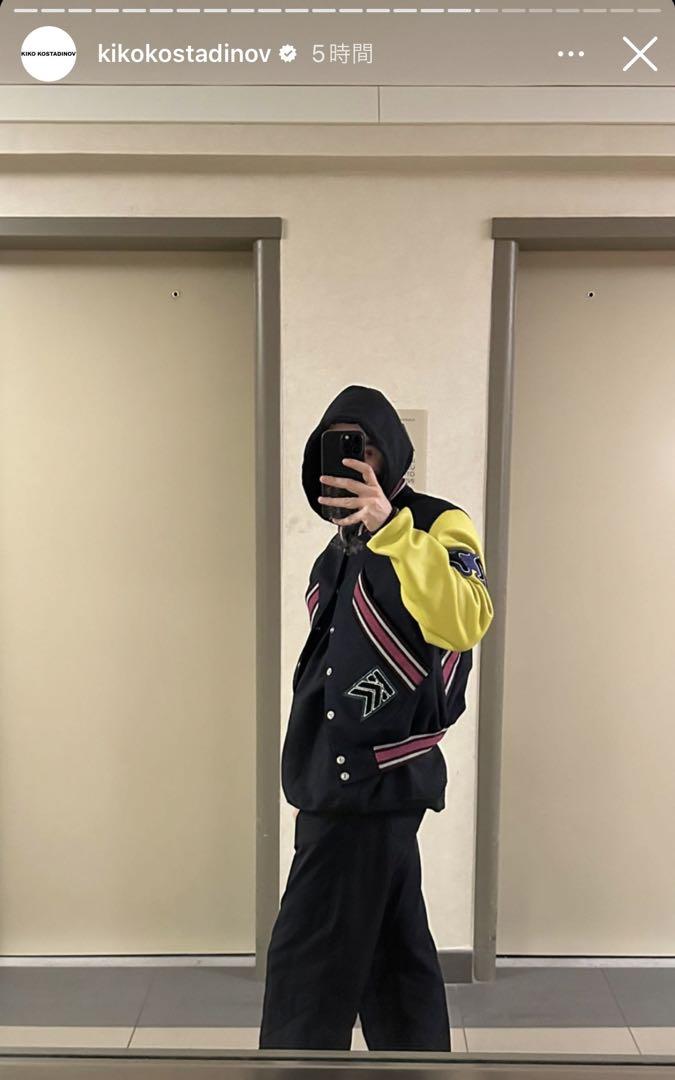 kiko kostadinov varsity 48 スタジャン　本人着用