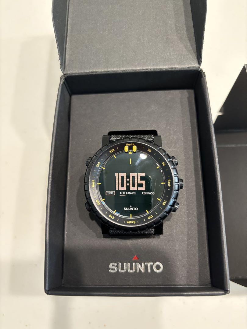 SUUNTO CORE （BLACK YELLOW）スントコア