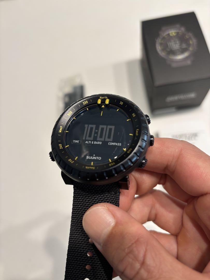 SUUNTO CORE （BLACK YELLOW）スントコア