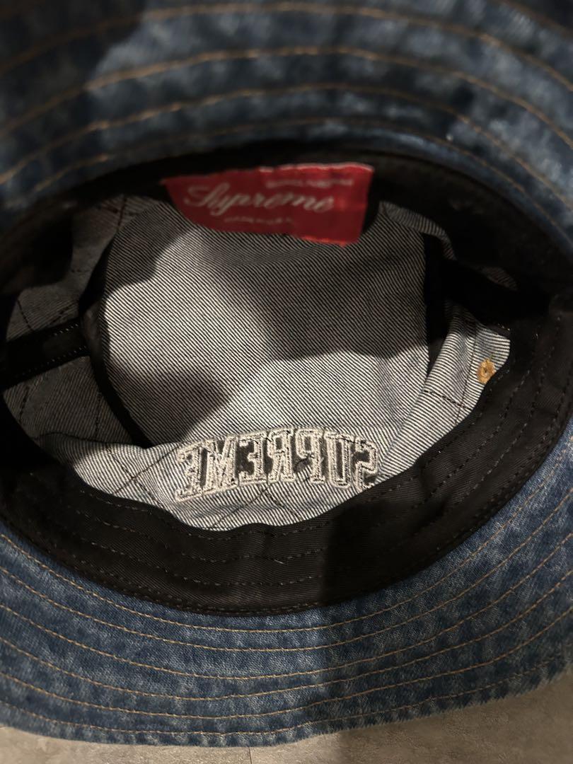 帽子 supreme diamond stitch crusher hat