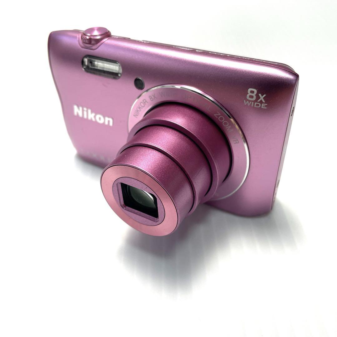 ジャンクNikon COOLPIX A300 pinkピンク ニコンWi-Fi - メルカリ