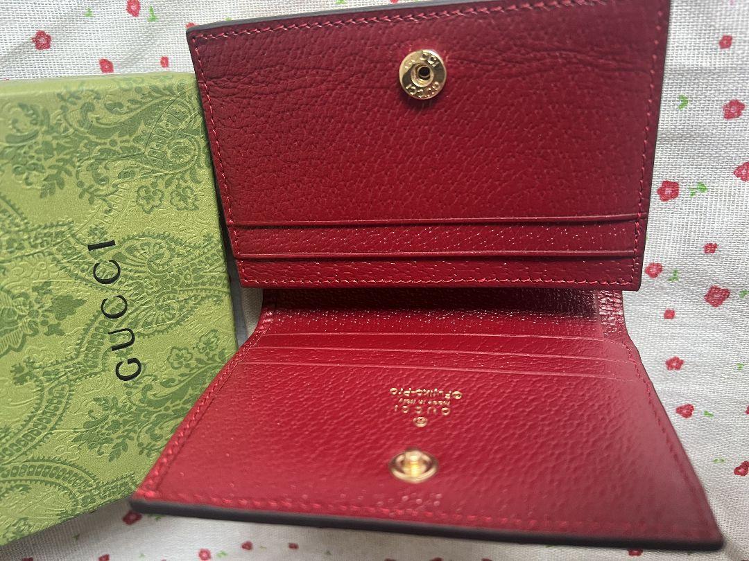 グッチ GUCCI  二つ折り財布 ドラえもんコラボ
