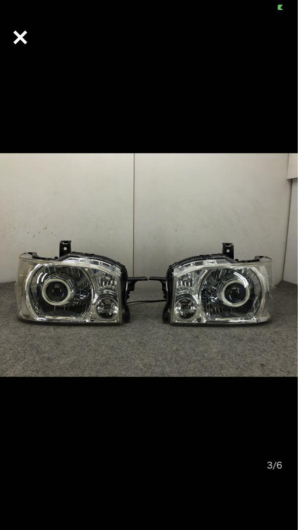 ホンダアクティHA8前期ベッドライトイカリングカスタム