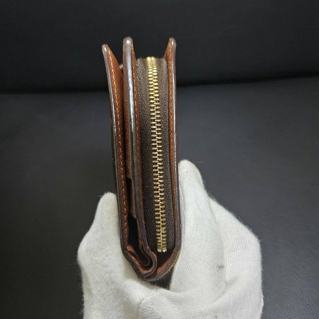 【良品】ルイ・ヴィトン モノグラム ポルトパピエジップ 二つ折り財布