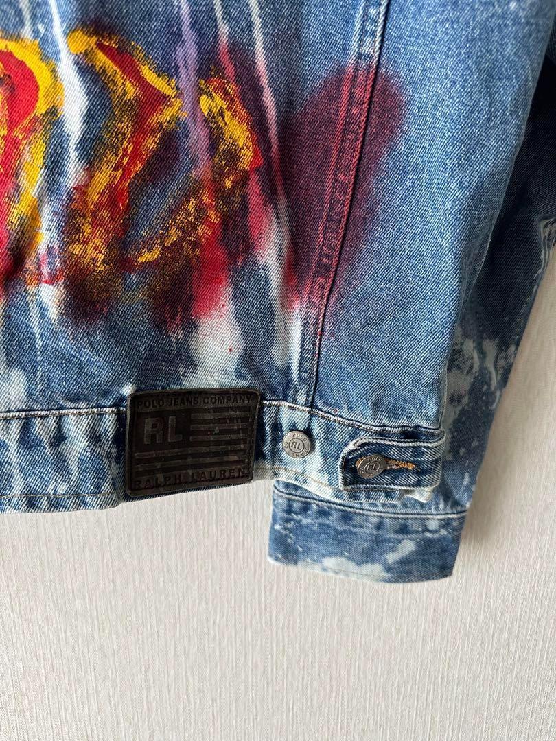 ジャケット・アウター Polo Ralph Lauren Graphic Paint Jacket