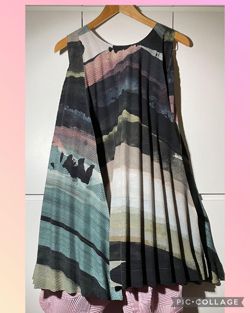 イッセイミヤケ ３Ｄ パノラマ スチーム系プリーツ ISSEY MIYAKE