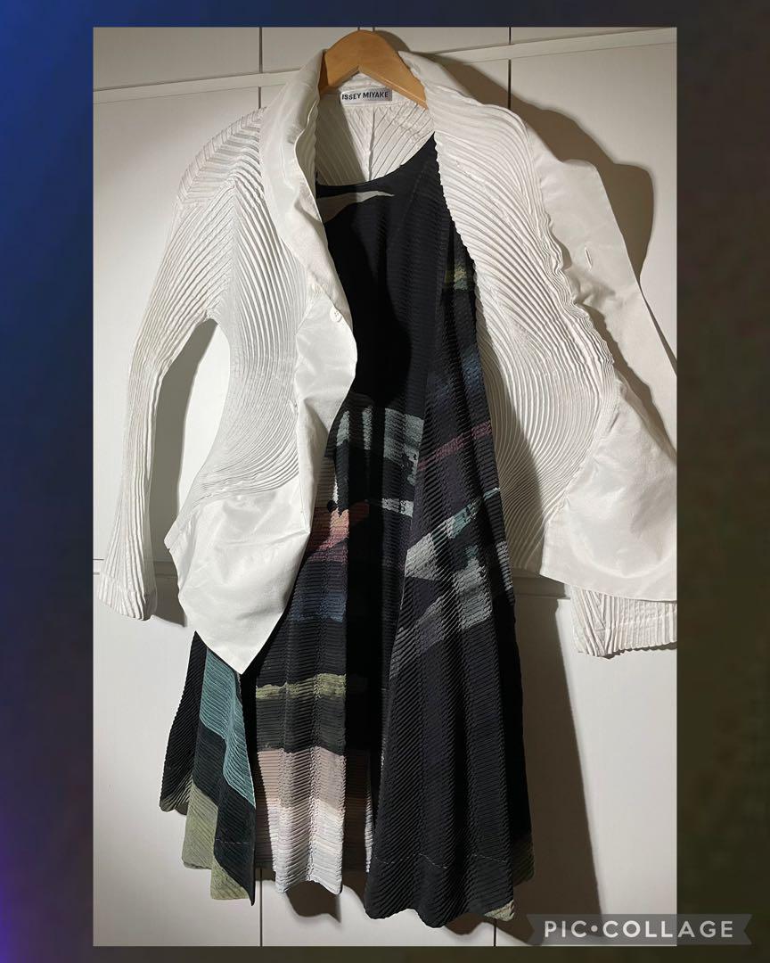 イッセイミヤケ ３Ｄ パノラマ スチーム系プリーツ ISSEY MIYAKE