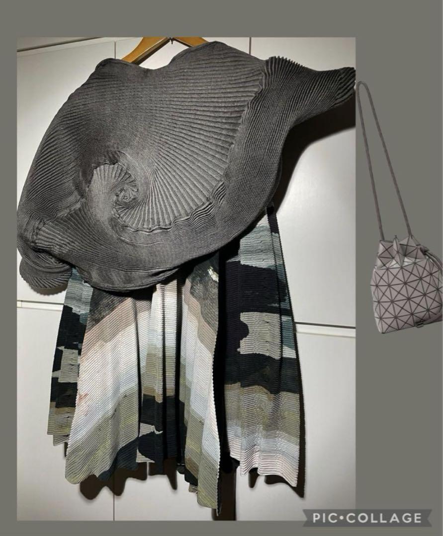 イッセイミヤケ ３Ｄ パノラマ スチーム系プリーツ ISSEY MIYAKE