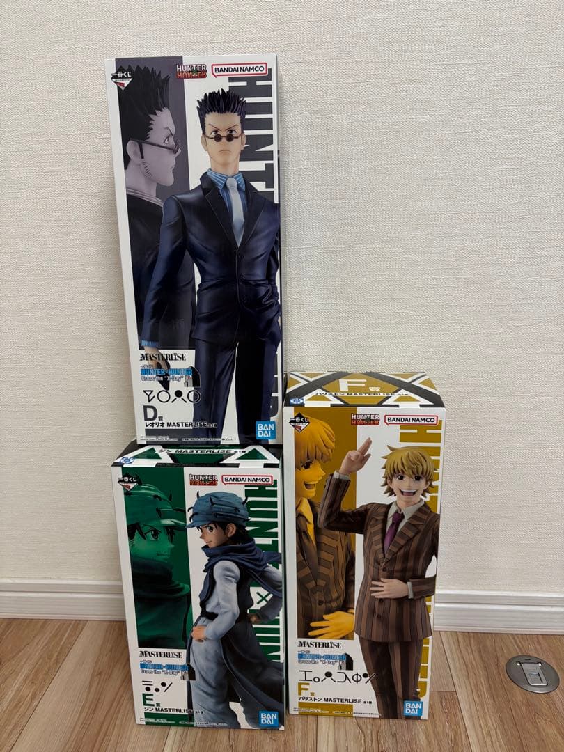 HUNTER × HUNTERフィギュア 3体セット D賞 E賞 F賞新品、♥