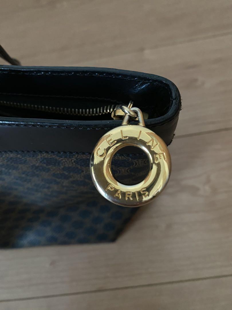 CELINE ドットパターン トートバッグ