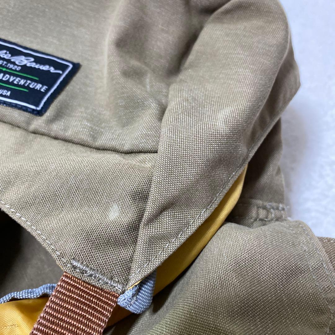 希少　ヴィンテージ　エディーバウアー　リュック　バックパック　収納多め　大容量