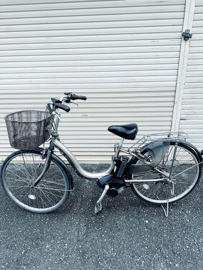 大阪市周辺限定】電動アシスト自転車 バスケット&充電器付