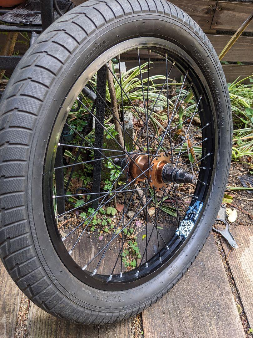 BMX 20インチ Rホイール＆WD2.35タイヤ