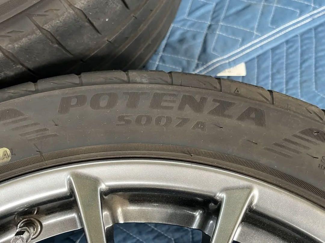 BBS RE-V RE054 タイヤアルミホイールセットレヴォーグ　ポテンザ