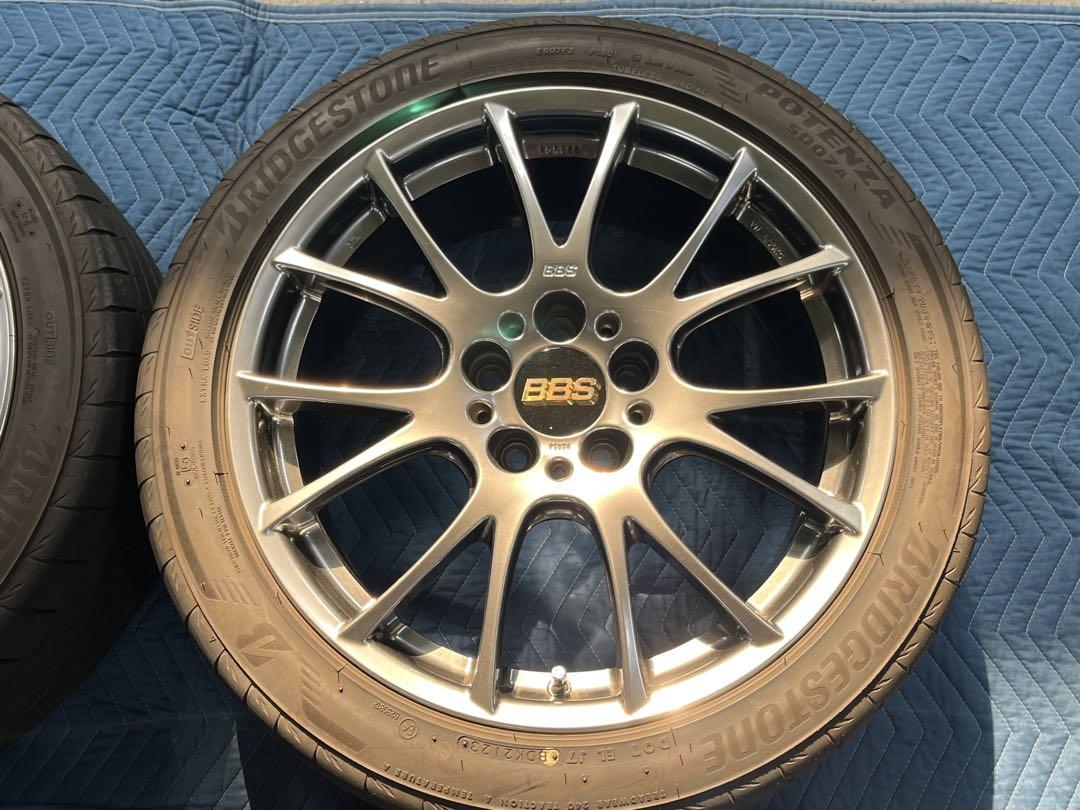 BBS RE-V RE054 タイヤアルミホイールセットレヴォーグ　ポテンザ