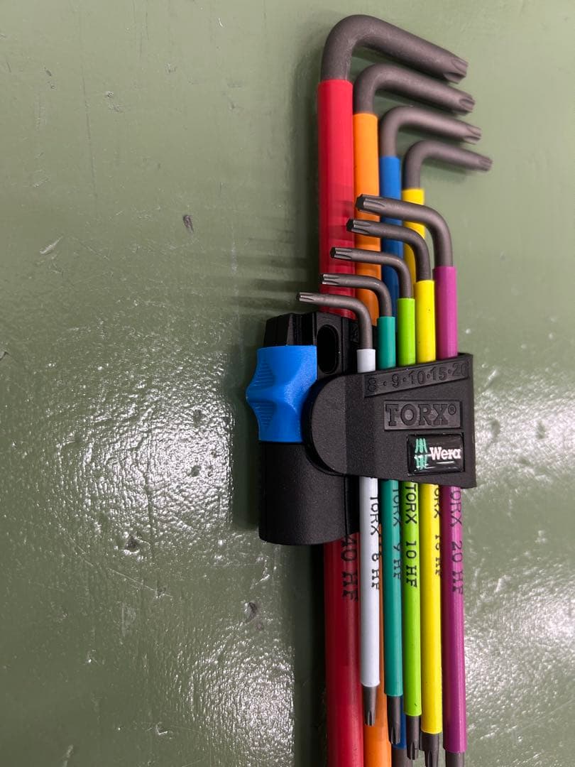 Wera 9679 TX XL マルチ ヘックスレンチセット 9ピース WWW_SMP1DAWEKUDUS_SCH_ID