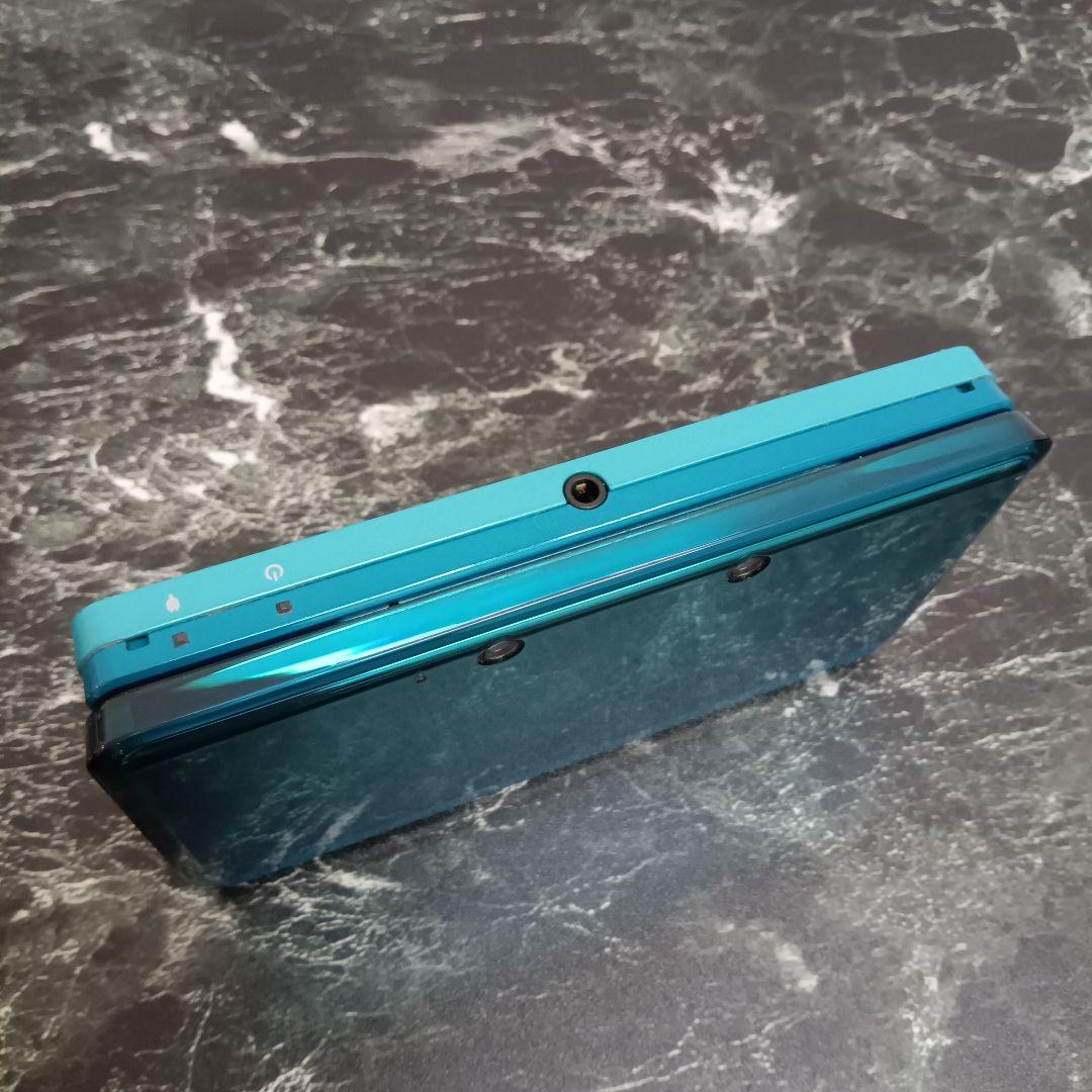 【動作確認済】ニンテンドー3DS本体 ゲー厶機 任天堂 アクアブルー