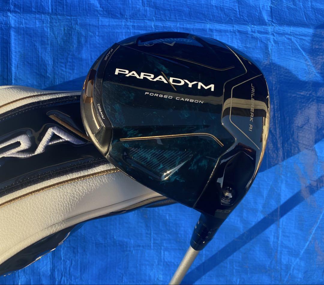 （美品）キャロウェイ PARADYM 9.0° ドライバーヘッドクラブ