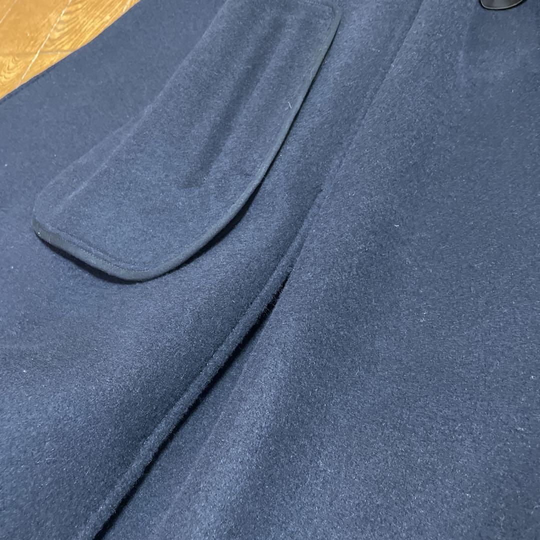 【サソリ】エブール　カシミヤ混　ロングコート　36