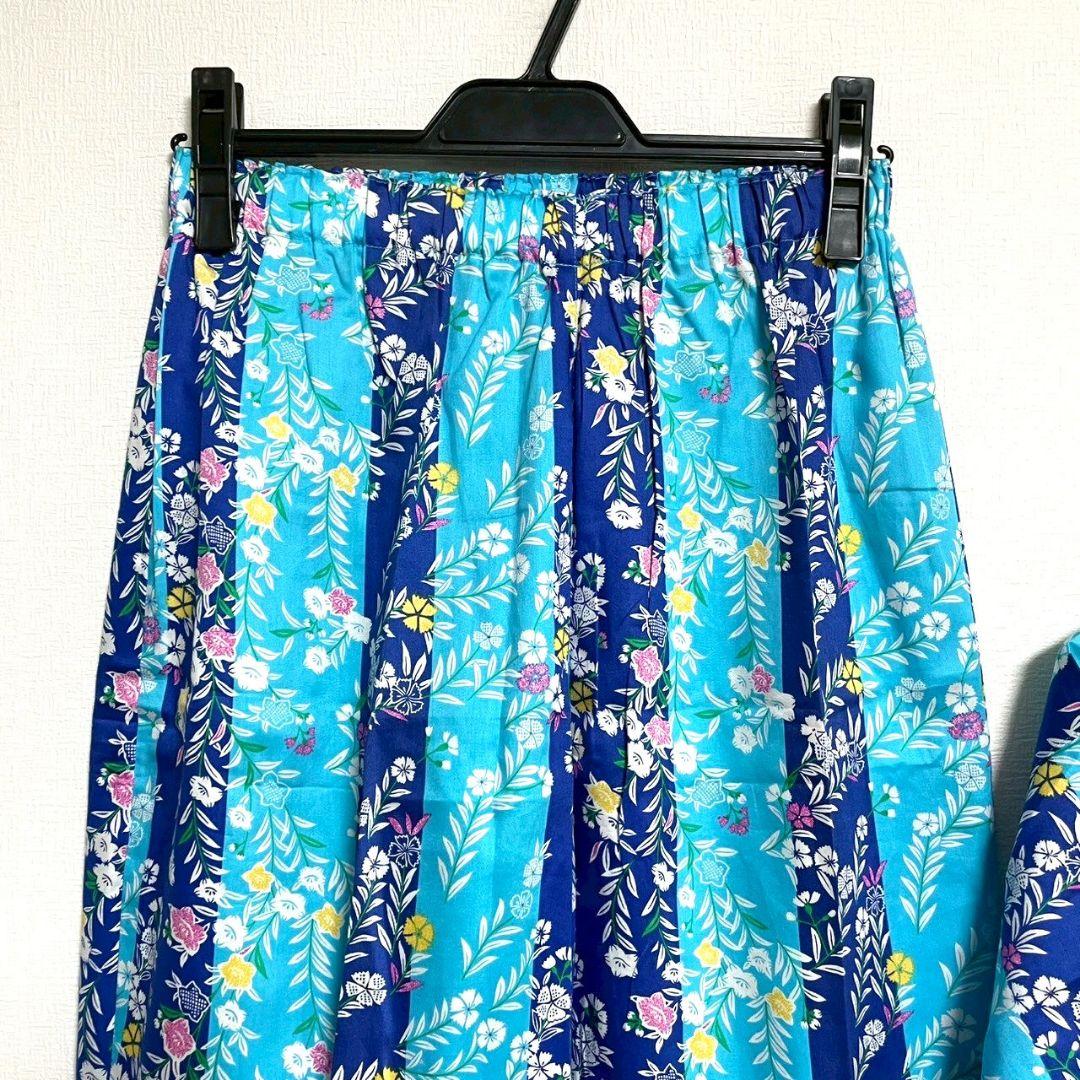 タグ付き KENZO ケンゾー パジャマセットアップ 花柄 アロハ