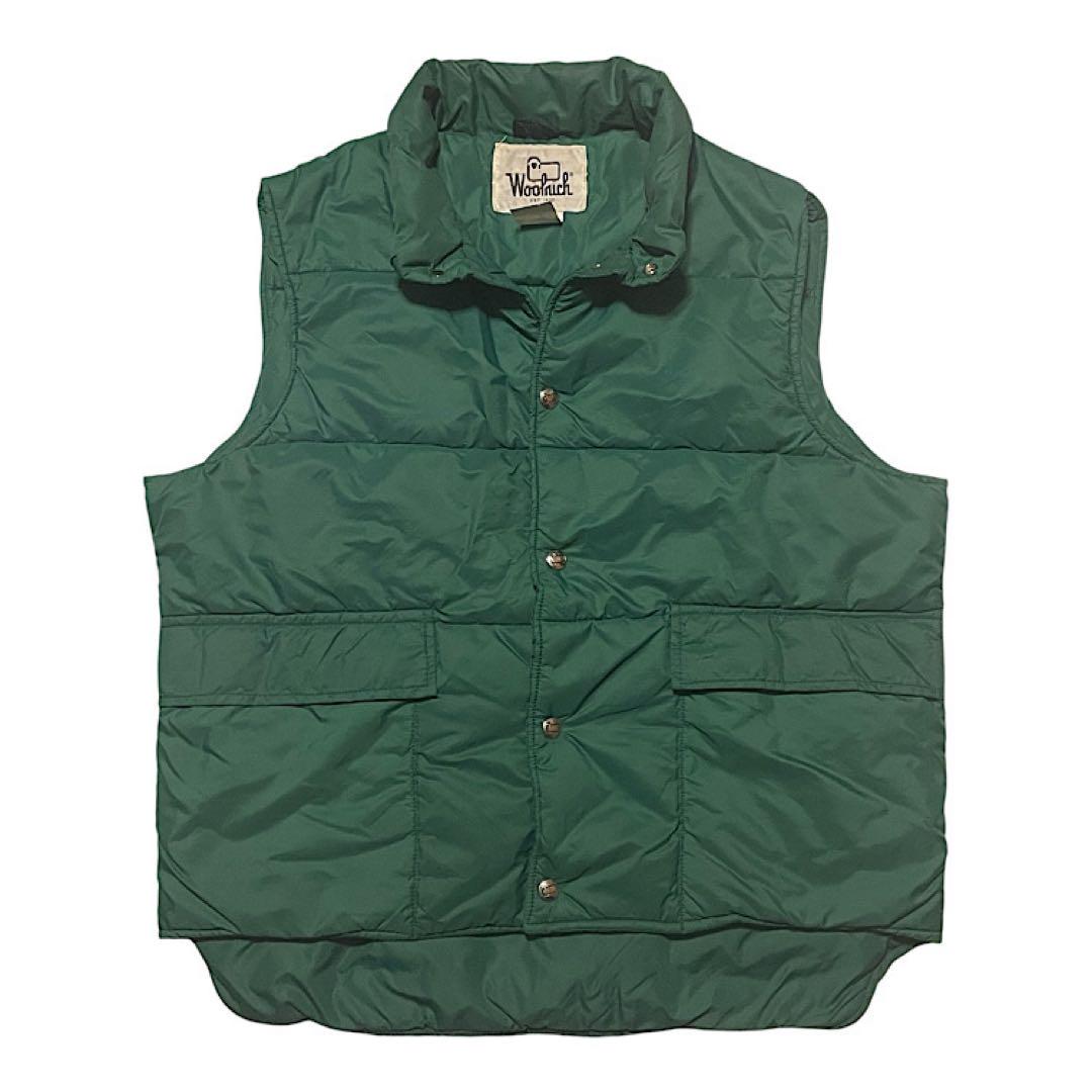 70s Woolrich ビンテージ ダウンベスト 山田レン着 ウールリッチ