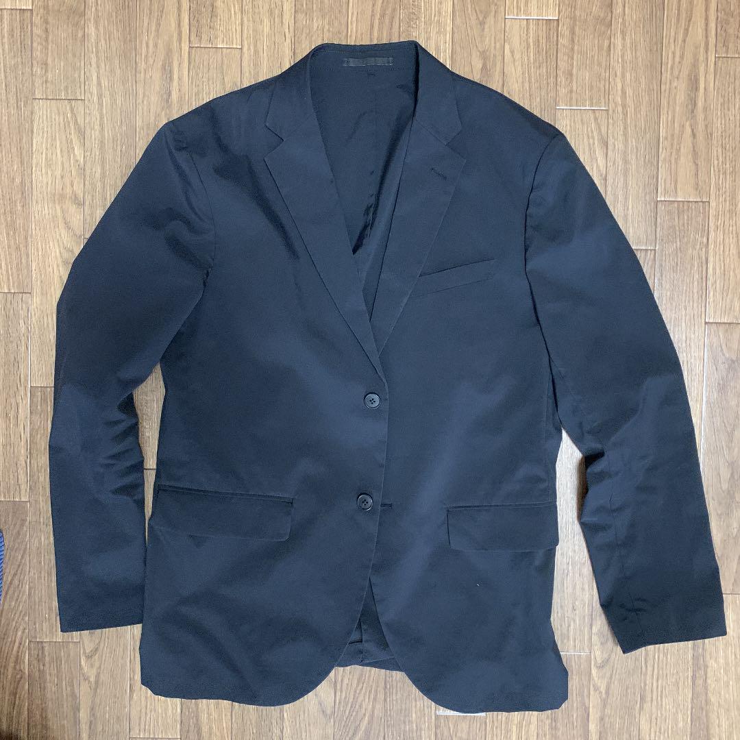 ユニクロ メンズ夏用ジャケット パンツ スリムフィット セットアップ メルカリ