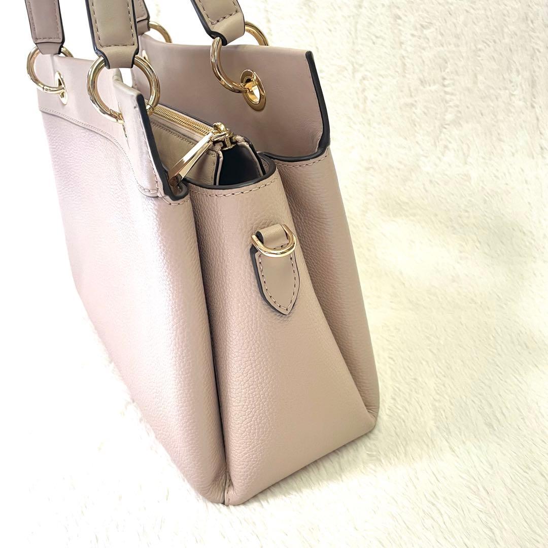 美品《マイケルコース》2way ショルダーバッグ ピンク 美品《マイケルコース》2way ショルダーバッグ ピンク