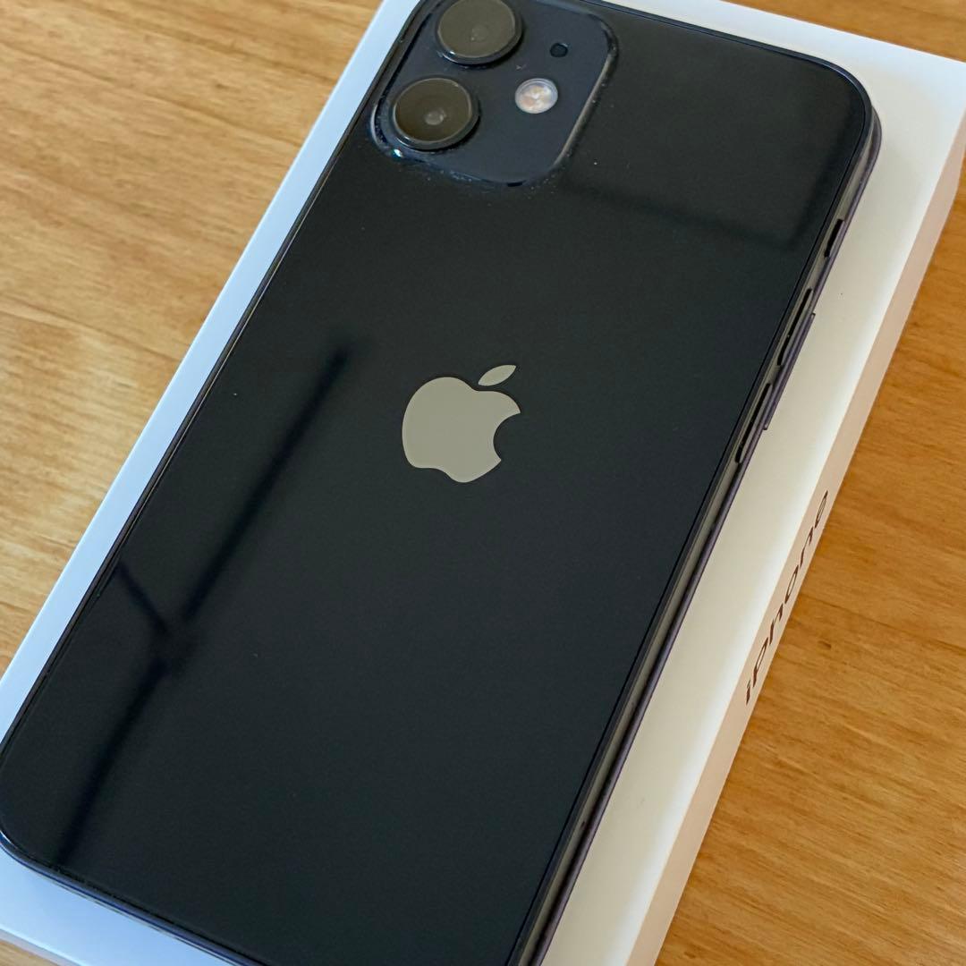 Apple iPhone 12miniブラック 本体 128GB simフリー
