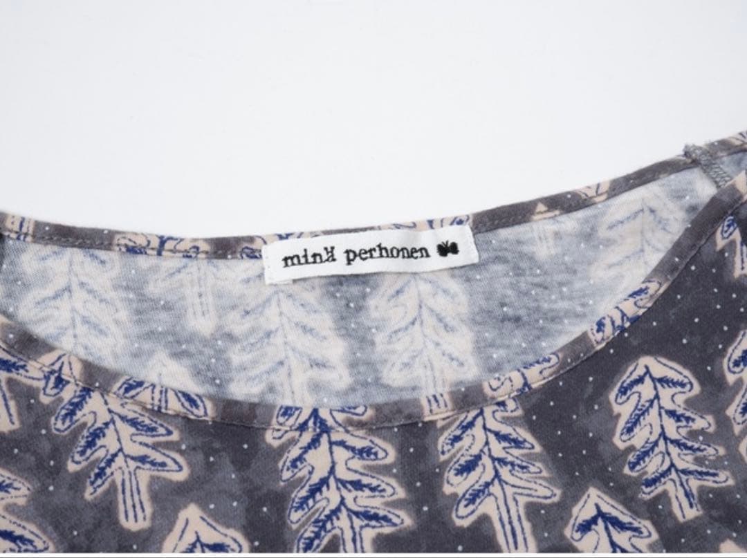 【ミナペルホネン】 チュニック スノーキャンドル 【ミナペルホネン】 チュニック スノーキャンドル