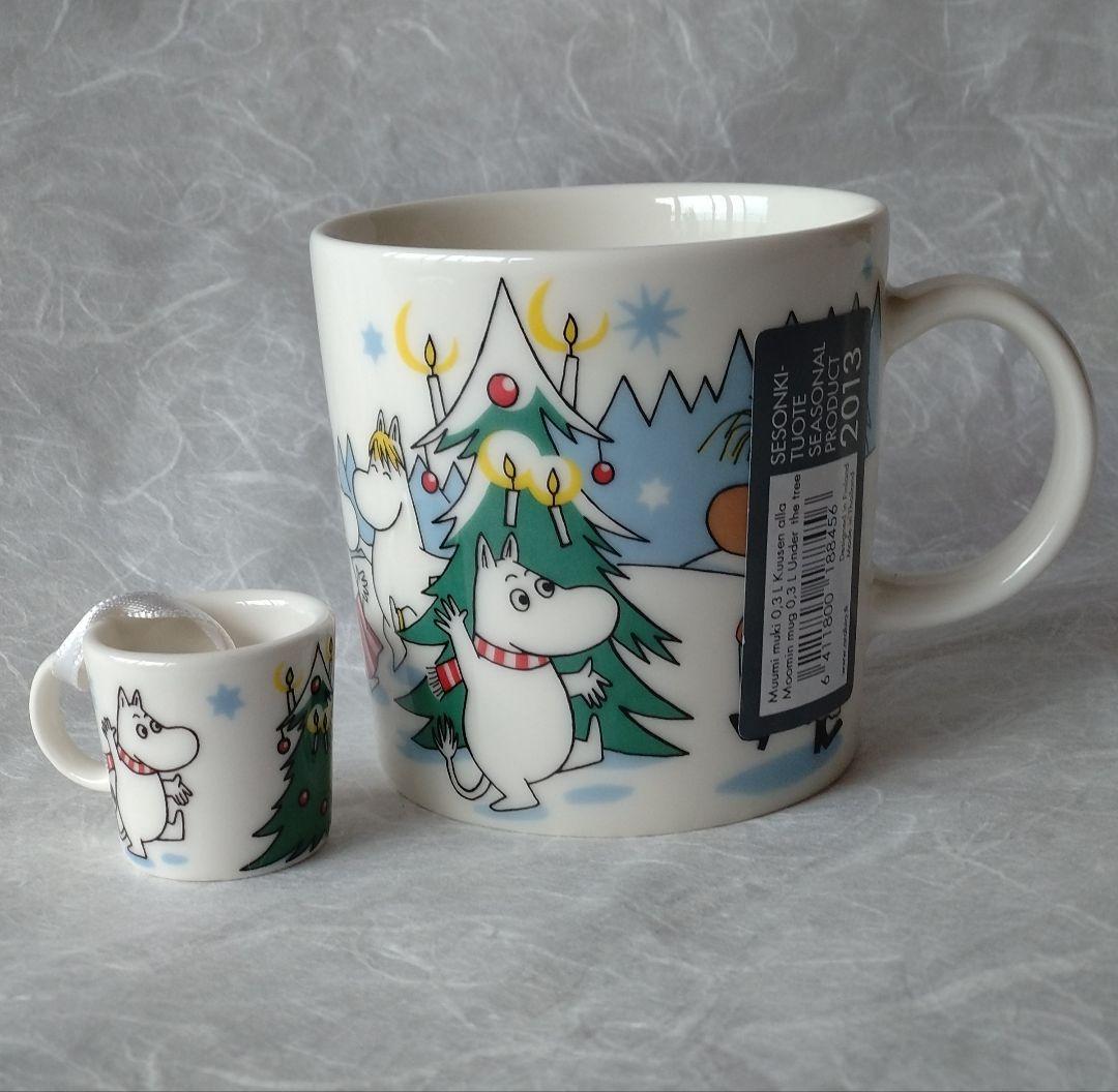 アラビア ムーミン 2013 ウィンター マグカップ・ミニマグ 2個セット