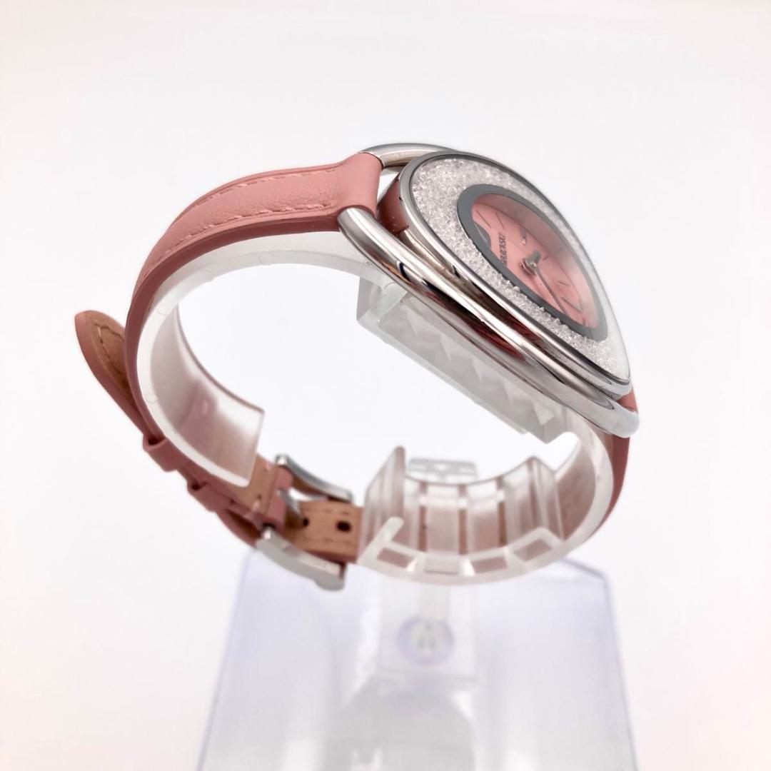 新品電池 SWAROVSKI 腕時計 レディース クォーツ 新品ベルト 稼動