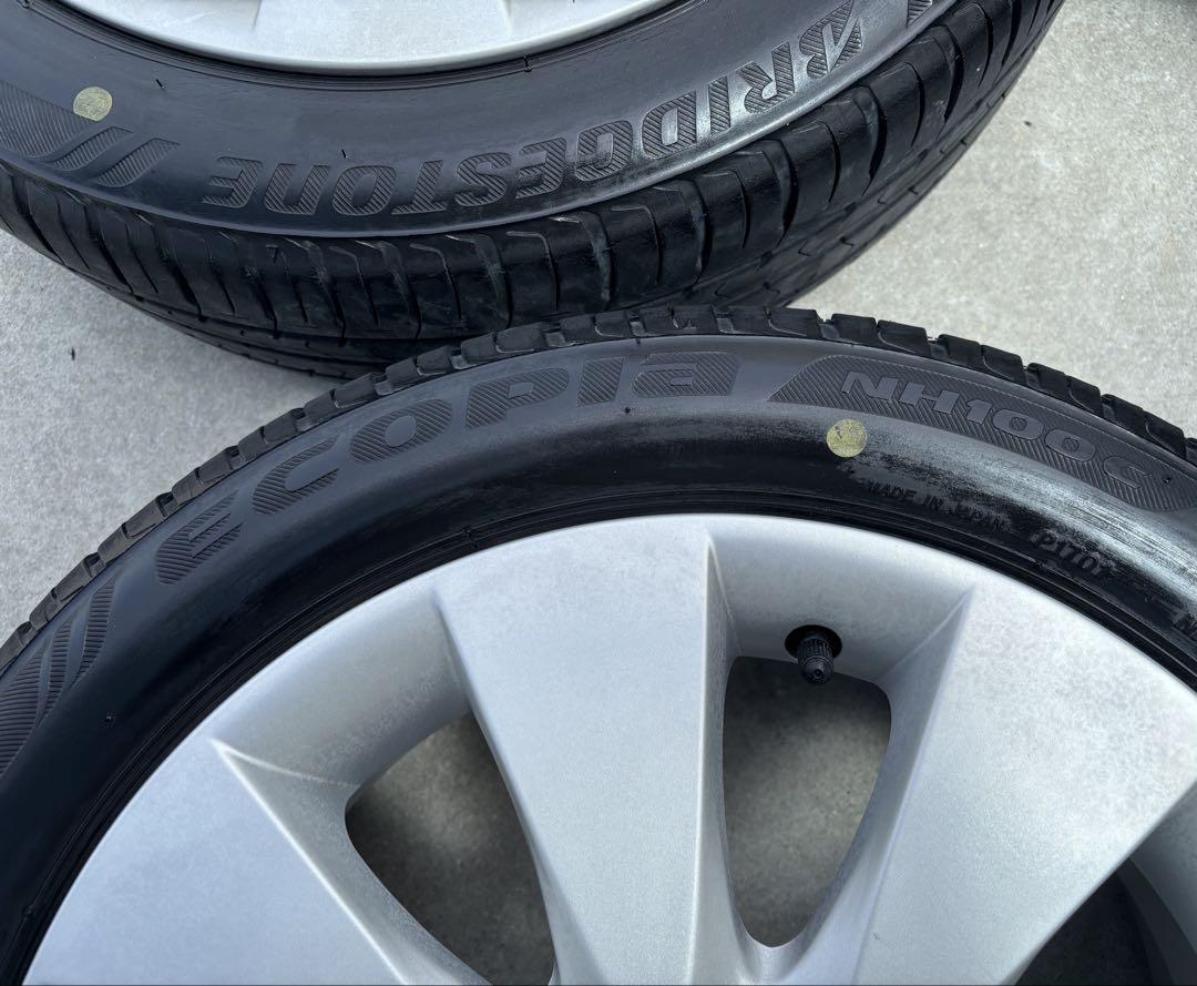 ②スズキ スプラッシュ 純正 ブリヂストン エコピア 165/55r15 2本
