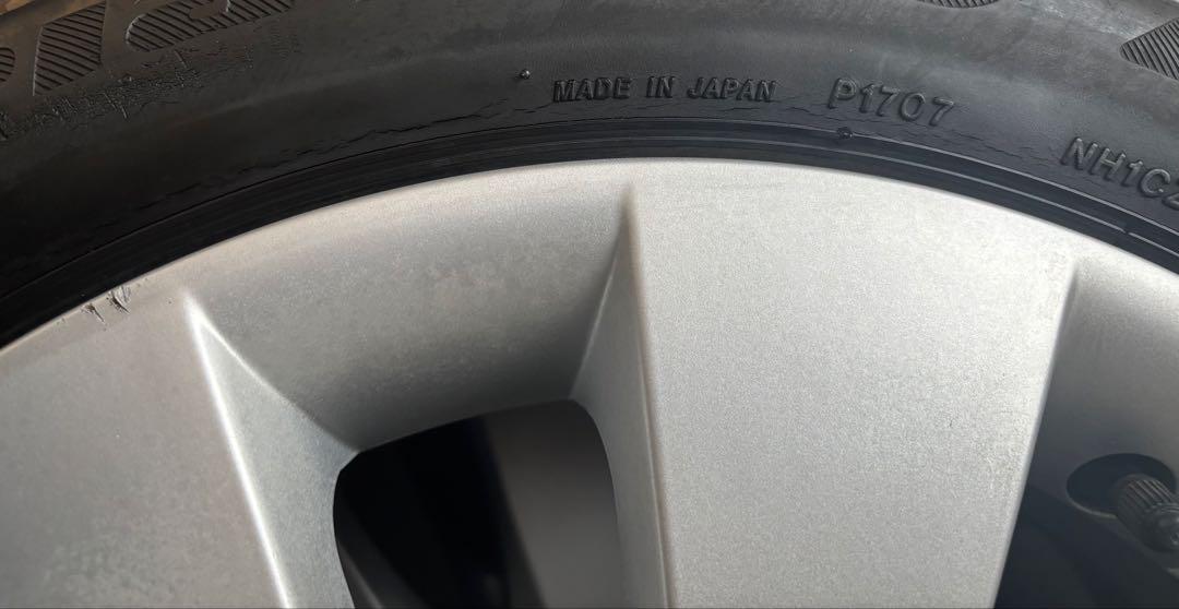 ②スズキ スプラッシュ 純正 ブリヂストン エコピア 165/55r15 2本