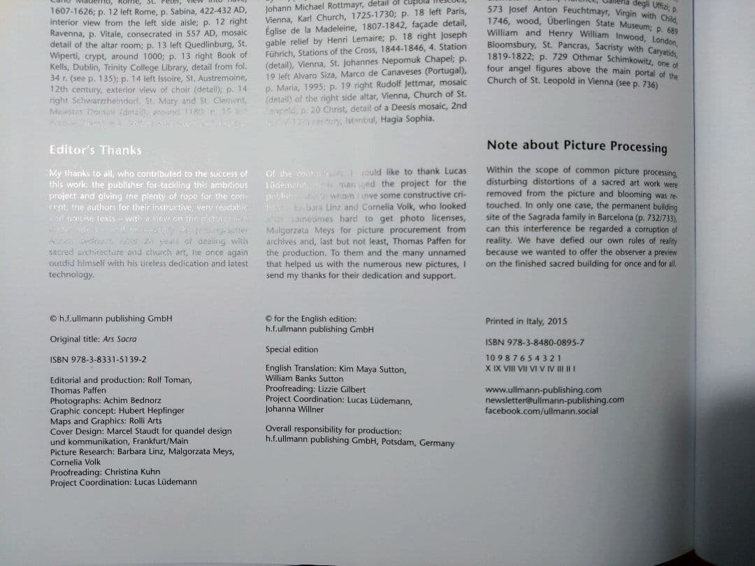 『 Ars Sacra 』/写真集/キリスト教/アート/建築物/絵画/壁画