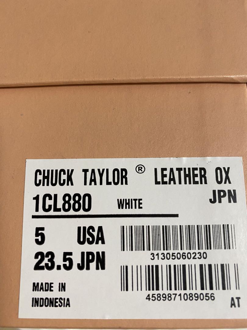 靴 CONVERSE Addict CHUCK TAYLOR LEATHER