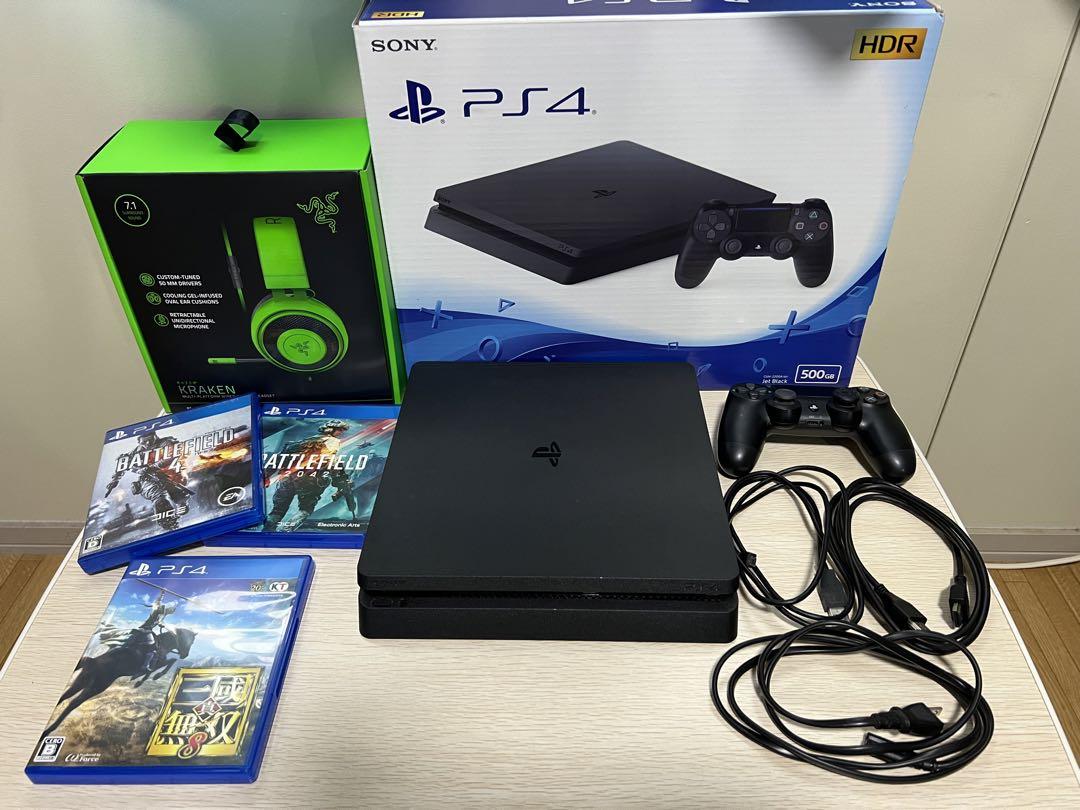 PlayStation4 cuh-2200aソフト3つ ヘッドセット