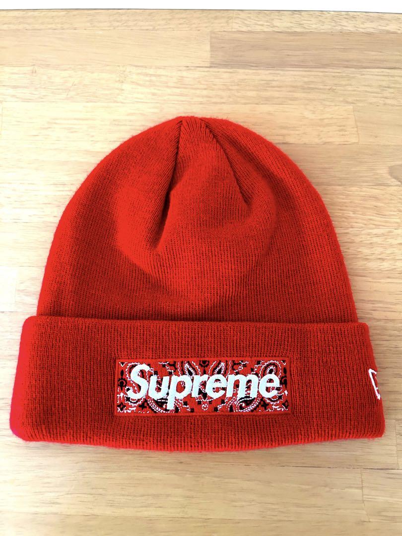 Supreme ポンポン ニット帽 バーガンディ ポンポンニット Europe Football Team トッテナム・ホットスパー